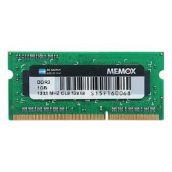 MEMORIA NOTEBOOK DDR3 1GB MEMOX 1333 MHZ