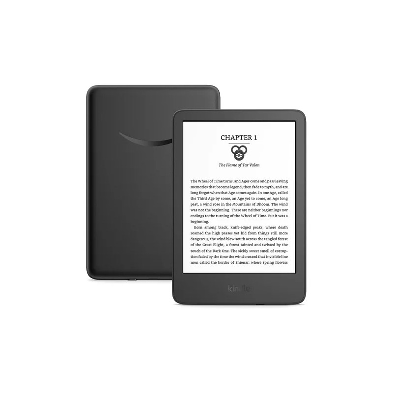 TABLET E-READER KINDLE AMAZON 6` 16GB BLACK