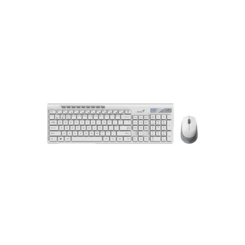 TECLADO MOUSE WIRELESS BT GENIUS SS8230 WHITE