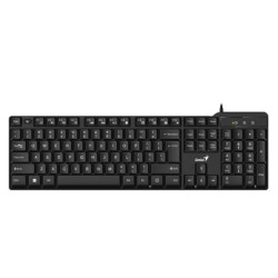 TECLADO GENIUS KB-100X USB BLACK 31310049401