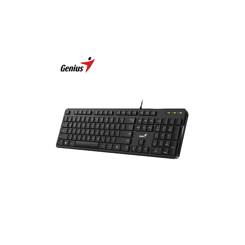 TECLADO GENIUS SLIMSTAR M200 USB BLACK