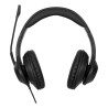 AURICULARES CON CABLE TARGUS AEH102TT ESTEREO USB-A NEGRO