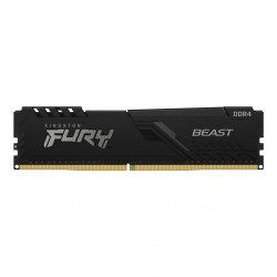 Memoria Ram Udimm Kingston Fury Beast 16gb Ddr4 3200mhz Cl16 1.35v Single Negro