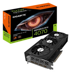 Placa de Video Gigabyte Nvidia Geforce RTX 4070 Windforce OC V2 12GB GDDR6X