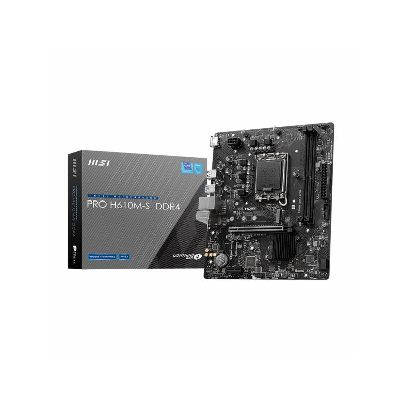 MOTHERBOARD MSI PRO H610M-S DDR4 S1700