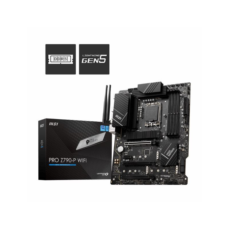 Motherboard MSI PRO Z790-P WIFI DDR5 1700 (12va/13va Gen)