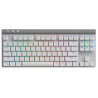 TECLADO MECANICO LOGITECH G515 LIGHTSPEED TKL WHITE 920-012535 INGLES