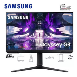 Monitor Samsung Odyssey G3 Ls24ag30 24 Fhd Hdmi Negro