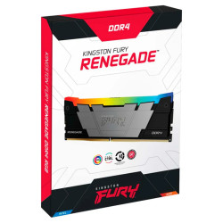 Memoria RAM DDR4 8GB 3600MHz KINGSTON FURY RENEGADE RGB Negro KF436C16RB2A/8