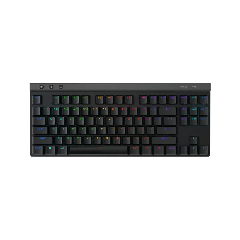 TECLADO MECANICO LOGITECH G515 LIGHTSPEED TKL BLACK 920-012423 INGLES