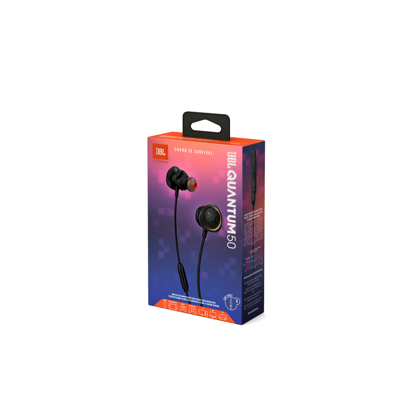 AURICULAR JBL QUANTUM 50 GAMING SURROUND NEGRO (4724)
