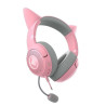 Auricular Razer Kraken Kitty V2 USB w/RGB Chroma Kitty Ears Quartz Edition