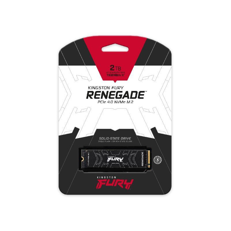 DISCO ESTADO SOLIDO SSD 2TB Kingston Fury Renegade Gen4 NVMe