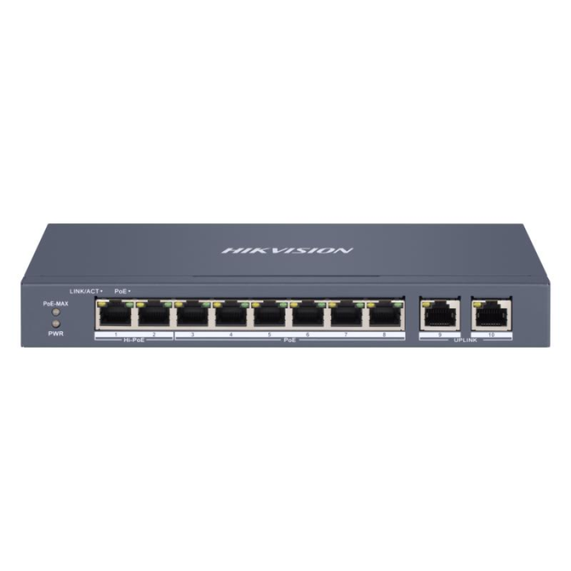 Switch PoE inteligente Fast Ethernet DS-3E1310HP-EI