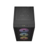 Gabinete Corsair 3000D RGB Airflow Mid-Tower TG RGB Fan x3 Black