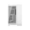 Gabinete Corsair 6500X Mid-Tower TG Dual Chamber White