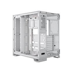 Gabinete Corsair 6500X Mid-Tower TG Dual Chamber White