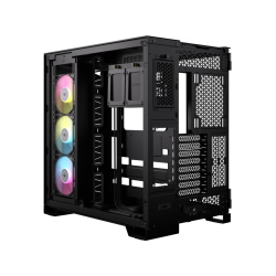 Gabinete Corsair 6500X Mid-Tower TG iCUE RGB Fan x3 Black