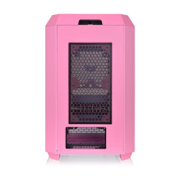 Gabinete TT The Tower 300 Mid-Tower TG x3 Fan x2 Bubble Pink