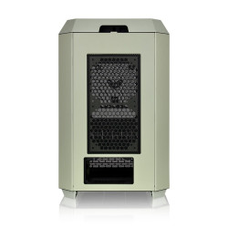 Gabinete TT The Tower 300 Mid-Tower TG x3 Fan x2 Match Green