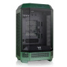 Gabinete TT The Tower 300 Mid-Tower TG x3 Fan x2 Racing Green