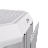 Gabinete TT The Tower 300 Mid-Tower TG x3 Fan x2 Snow White