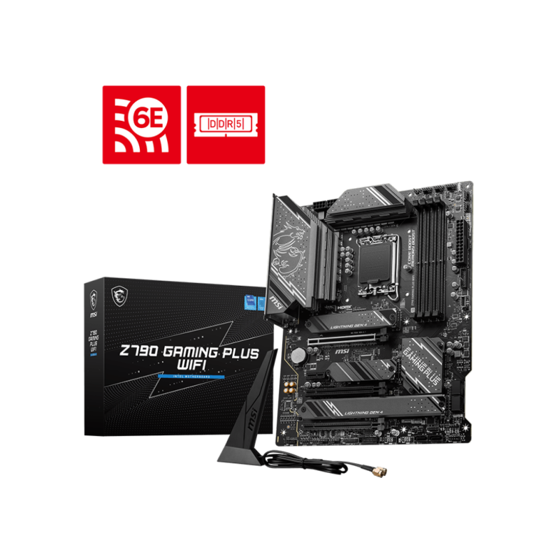 Motherboard MSI Z790 GAMING PLUS WIFI DDR5 1700 (12va/13va/14va Gen)