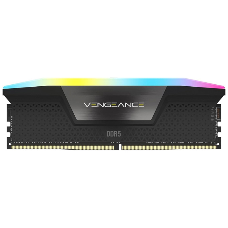 Memoria DDR5 Corsair 16Gb 5200 MHz Vengeance RGB Black CL40