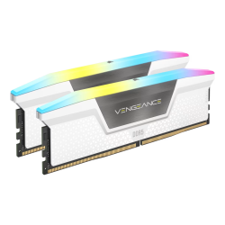 Memoria DDR5 Corsair 64Gb (2x32Gb) 6400 MHz Vengeance RGB White CL32 (4466)