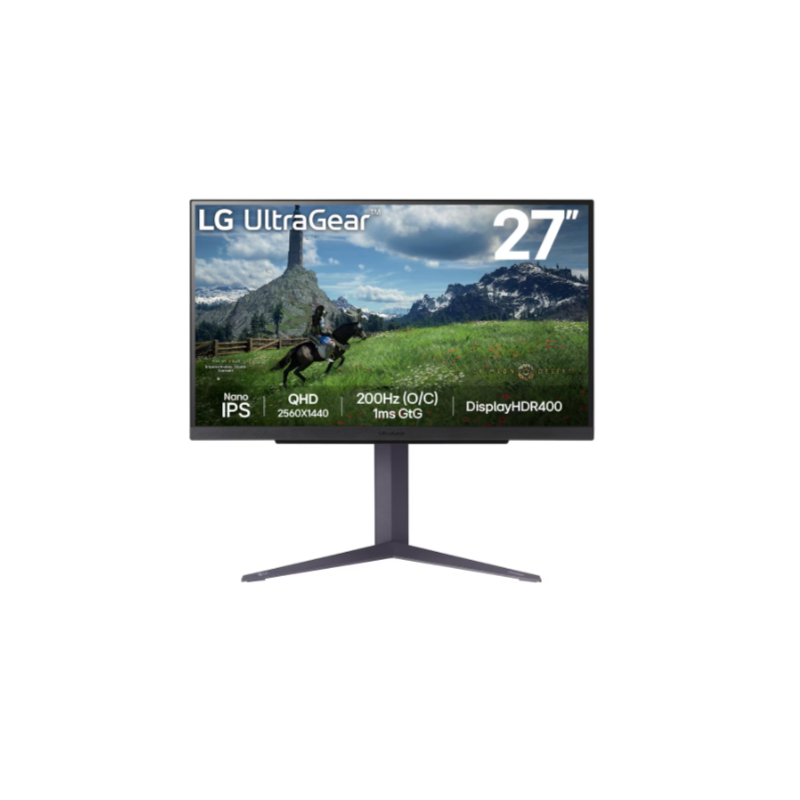 MONITOR LG 27 GAMER 27GS85Q-B NANO IPS QHD 180 Hz