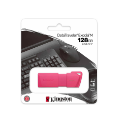 Pen Drive KINGSTON 128GB USB 3.2 DTXM NEON (Pink)