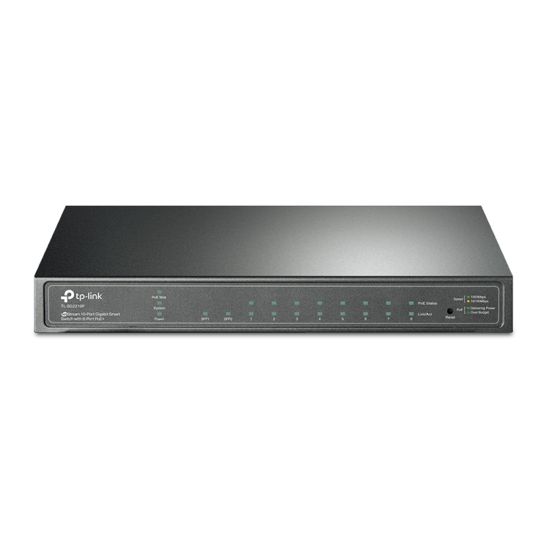 Switch SG2210P Gigabit Smart 8P POE + 2 SFP Tp-Link