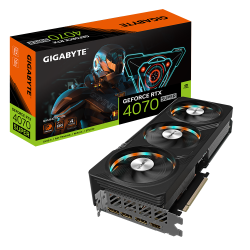 Placa de video gigabyte GeForce RTX 4070 SUPER GAMING OC 12G