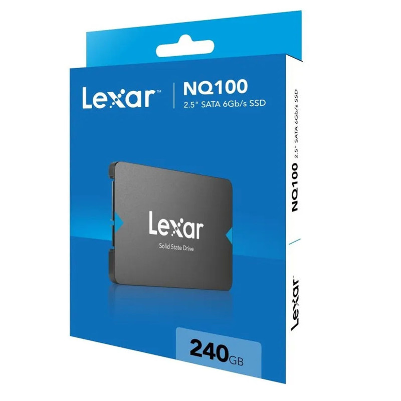 Disco Interno SSD LEXAR NQ100 240GB 2.5” SATA III