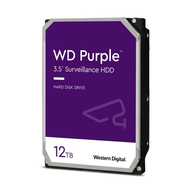 DISCO DURO WESTERN DIGITAL 12TB SATA III PURPLE PRO 256MB