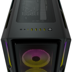 Gabinete Corsair ICUE 5000T RGB TG Mid-Tower Black