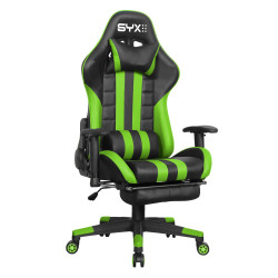 SILLA GAMER SYX CH-059 GR VERDE GREEN