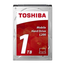 DISCO PARA NOTEBOOK 1TB TOSHIBA L200 SATA 2.5in 5400rpm 7mm