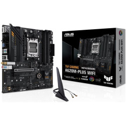 MOTHERBOARD ASUS AM5 TUF GAMING A620M-PLUS WIFI M-ATX DDR5