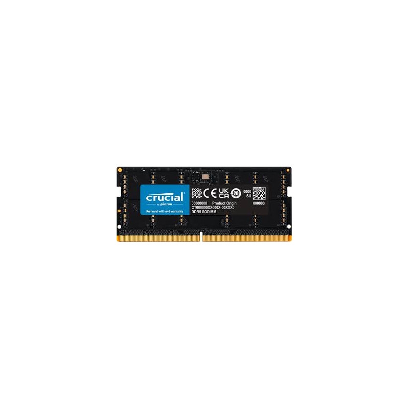 Memoria Ram Crucial 32gb Ddr5 4800mhz Cl40 Sodimm