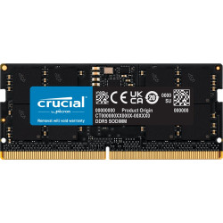 Memoria RAM DDR5 SO-DIMM Crucial 4800 MHz 16 GB CT16G48C40S5