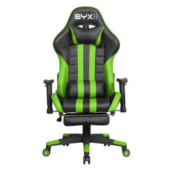 SILLA GAMER SYX CH-451 GR VERDE GREEN