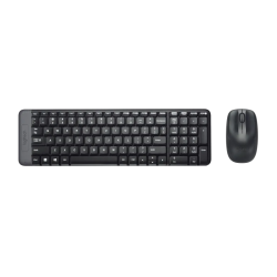 TECLADO + MOUSE  LOGITECH MK220 WIRELESS COMBO