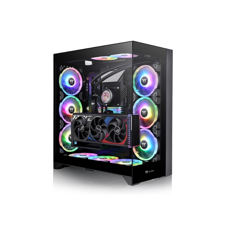 Gabinete THERMALTAKE CTE E660 MX Mid-Tower TG x2 Black