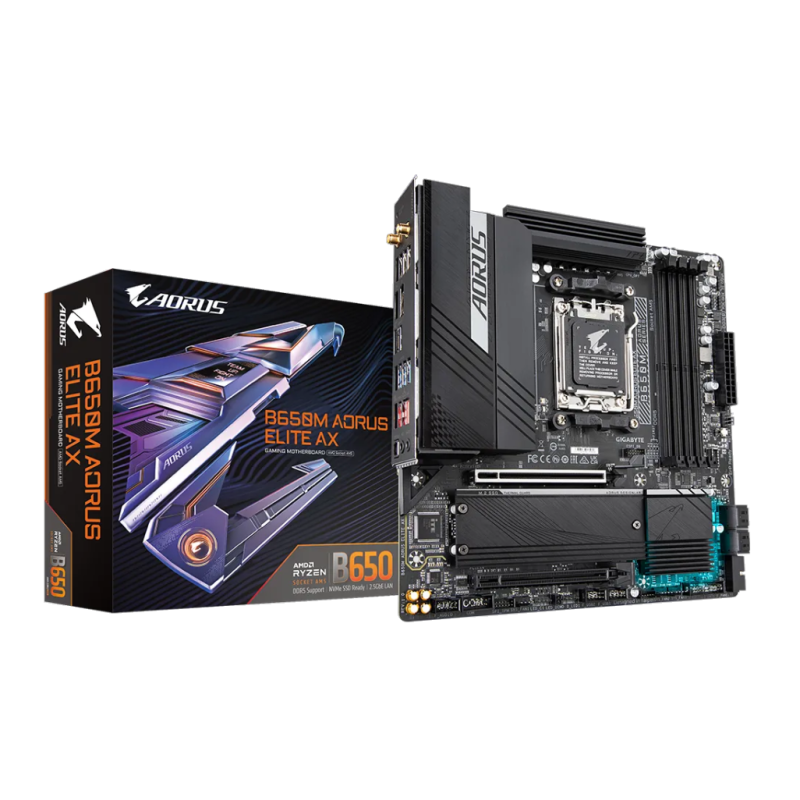 MotherBOARD Gigabyte B650M AORUS ELITE AX DDR5 AM5 (Seria 7000/8000)