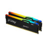 MEMORIA 64GB (2x32GB) DDR5 5600 Mhz KINGSTON FURY Beast Black RGB