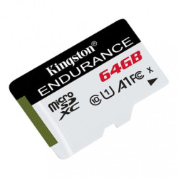 Tarjeta microSD CL10 64GB High Endurance UHS-I KINGSTON