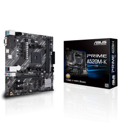 MOTHERBOARD ASUS AM4 PRIME A520M-K/CSM BOX M-ATX