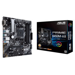 MOTHERBOARD ASUS AM4 PRIME B450M-A II /CSM BOX M-ATX