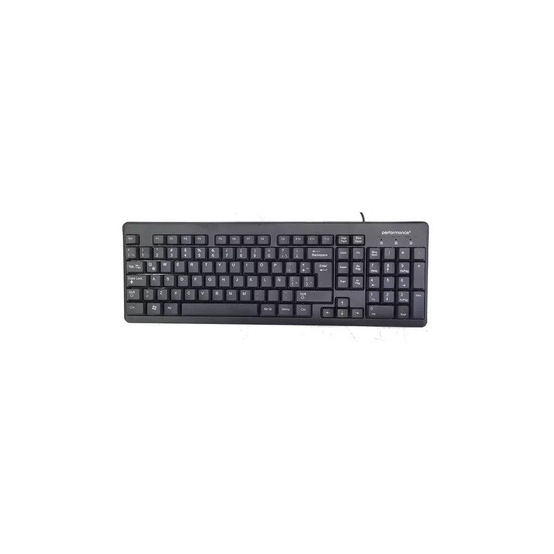 TECLADO PERFORMANCE 8A69 USB BLACK